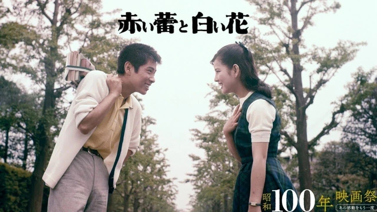 Red Bud and White Flower