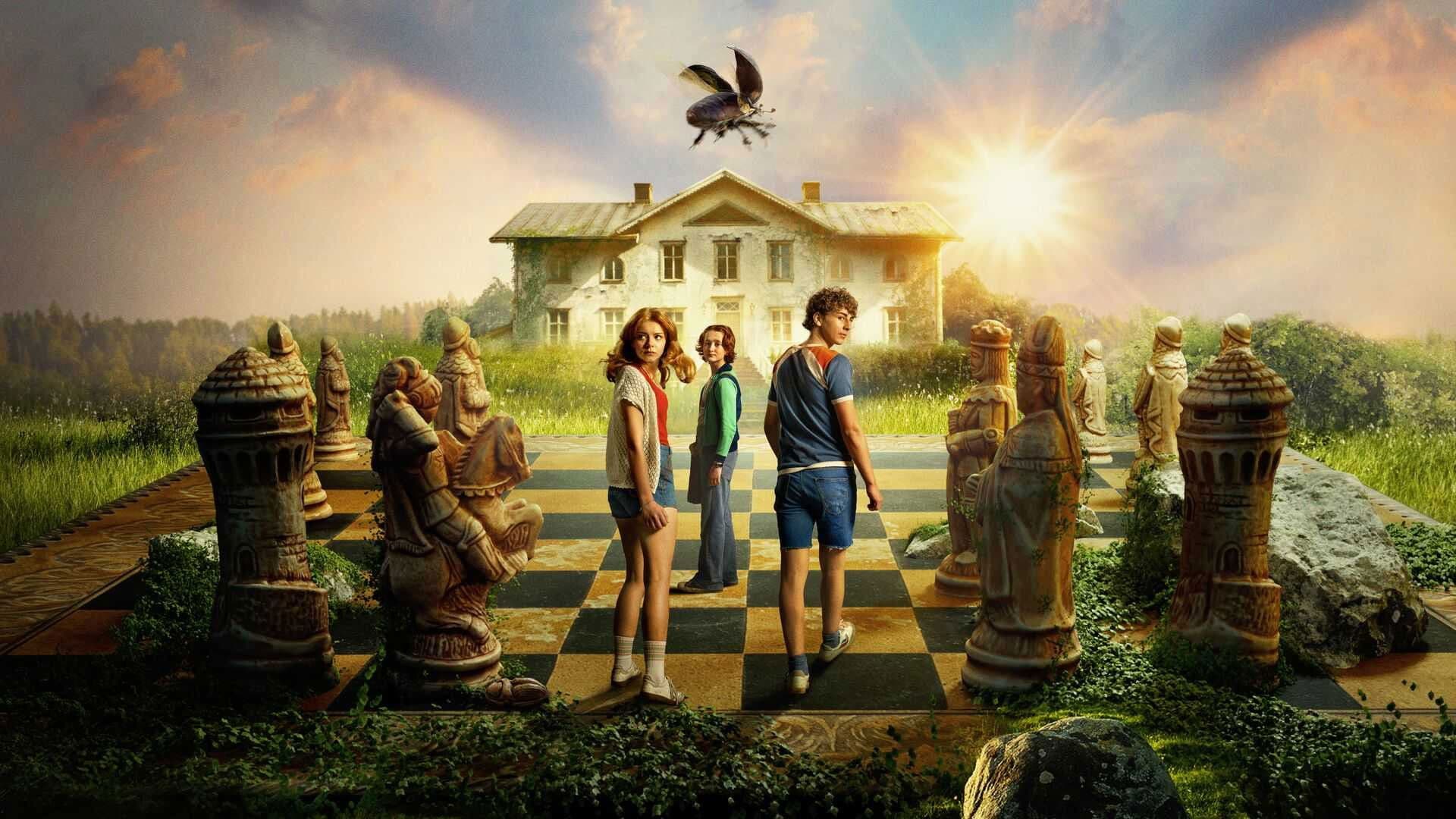 The Scarab Flies at Dusk