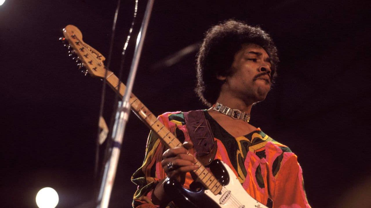 Jimi Hendrix at the Isle of Wight