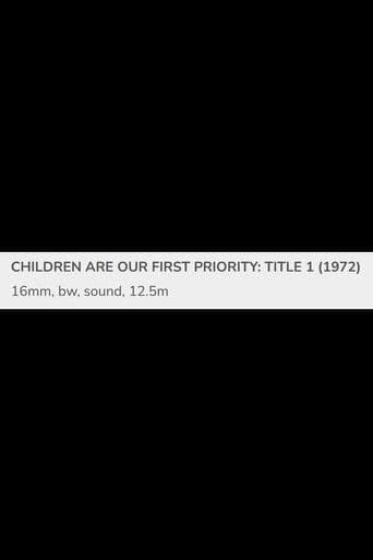 Children Are Our First Priority: Title 1