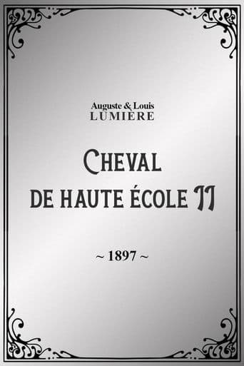Cheval de haute école, II