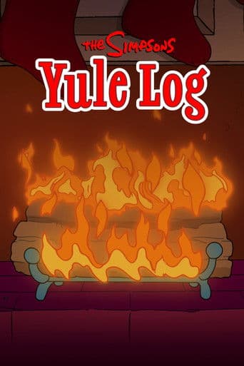 The Simpsons Yule Log