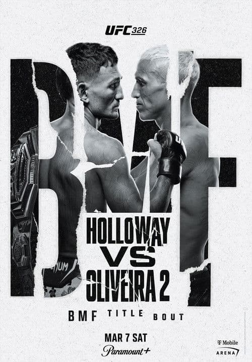 UFC 326: Holloway vs. Oliveira 2